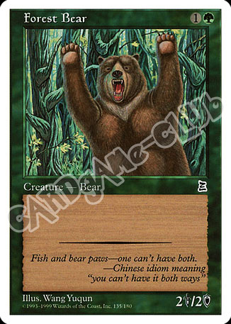 Forest Bear comune (EN) -NEAR MINT-