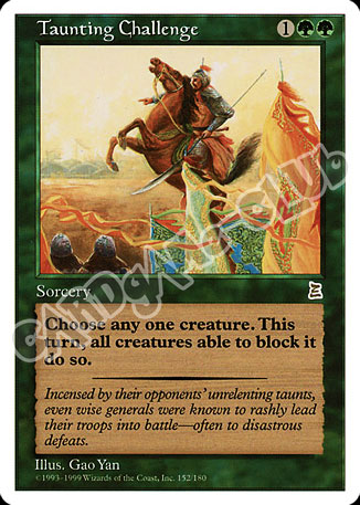 Taunting Challenge rara (EN) -NEAR MINT-