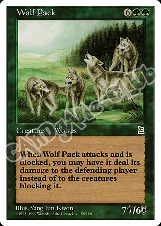 Wolf Pack rara (EN) -NEAR MINT-