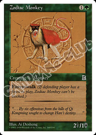 Zodiac Monkey comune (EN) -NEAR MINT-