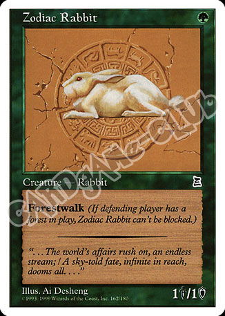 Zodiac Rabbit comune (EN) -NEAR MINT-