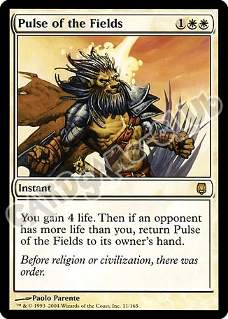 011 / 165 Pulse of the Fields rara (EN) -NEAR MINT-