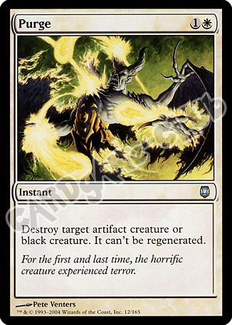 012 / 165 Purge non comune (EN) -NEAR MINT-