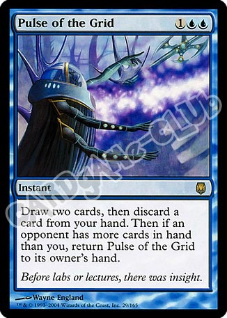 029 / 165 Pulse of the Grid rara (EN) -NEAR MINT-