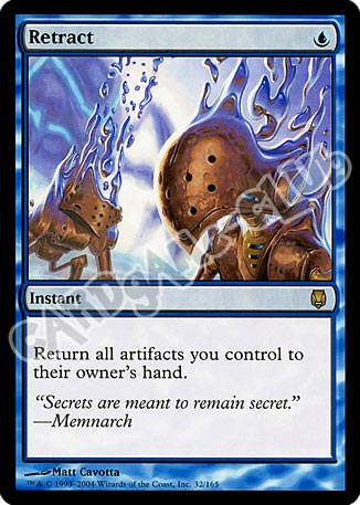 032 / 165 Retract rara (EN) -NEAR MINT-