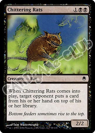 039 / 165 Chittering Rats comune (EN) -NEAR MINT-