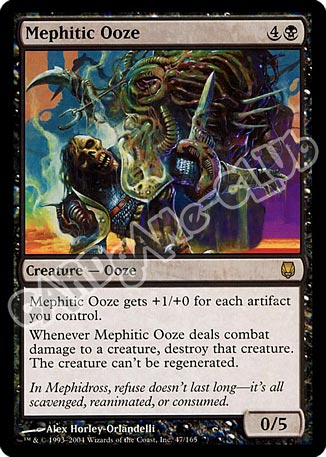 047 / 165 Mephitic Ooze rara (EN) -NEAR MINT-