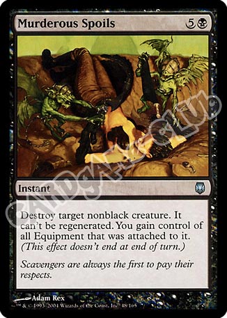 048 / 165 Murderous Spoils non comune (EN) -NEAR MINT-