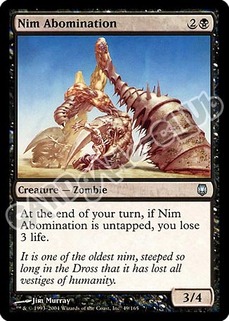 049 / 165 Nim Abomination non comune (EN) -NEAR MINT-