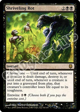 054 / 165 Shriveling Rot rara (EN) -NEAR MINT-