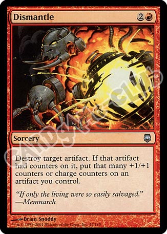 057 / 165 Dismantle non comune (EN) -NEAR MINT-