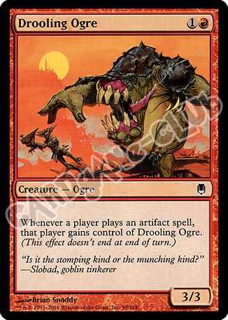 058 / 165 Drooling Ogre comune (EN) -NEAR MINT-