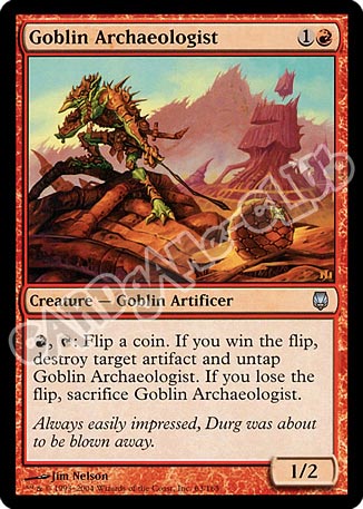 063 / 165 Goblin Archaeologist non comune (EN) -NEAR MINT-