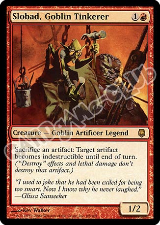 069 / 165 Slobad, Goblin Tinkerer rara (EN) -NEAR MINT-