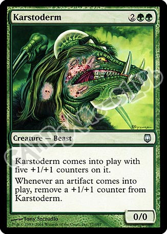 077 / 165 Karstoderm non comune (EN) -NEAR MINT-