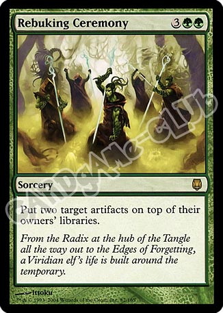 082 / 165 Rebuking Ceremony rara (EN) -NEAR MINT-