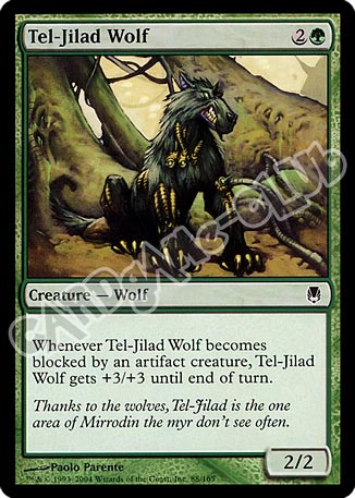 088 / 165 Tel-Jilad Wolf comune (EN) -NEAR MINT-