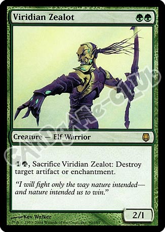 090 / 165 Viridian Zealot rara (EN) -NEAR MINT-