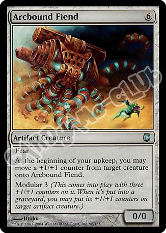 096 / 165 Arcbound Fiend non comune (EN) -NEAR MINT-