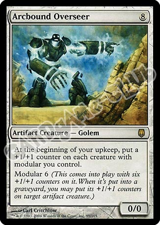 099 / 165 Arcbound Overseer rara (EN) -NEAR MINT-