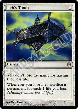 128 / 165 Lich's Tomb rara (EN) -NEAR MINT-