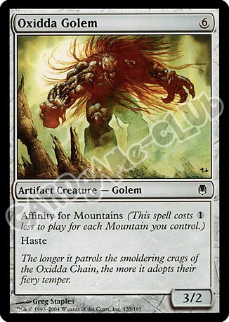 135 / 165 Oxidda Golem comune (EN) -NEAR MINT-