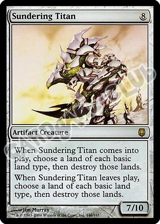 146 / 165 Sundering Titan rara (EN) -NEAR MINT-