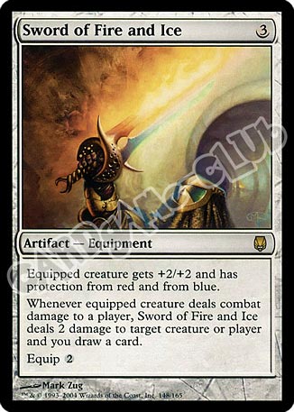 148 / 165 Sword of Fire and Ice rara (EN) -NEAR MINT-