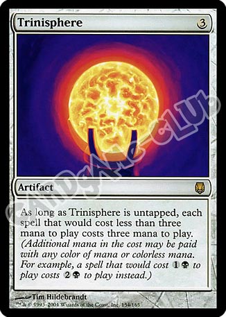 154 / 165 Trinisphere rara (EN) -NEAR MINT-