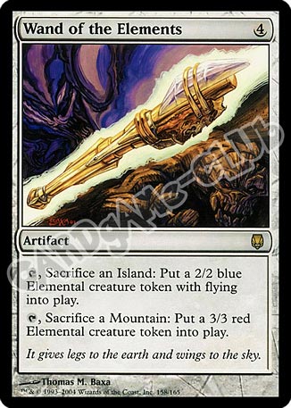 158 / 165 Wand of the Elements rara (EN) -NEAR MINT-