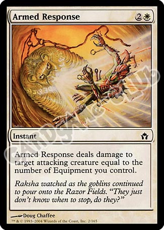 002 / 165 Armed Response comune (EN) -NEAR MINT-