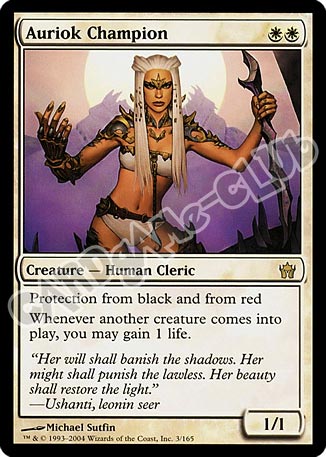 003 / 165 Auriok Champion rara (EN) -NEAR MINT-