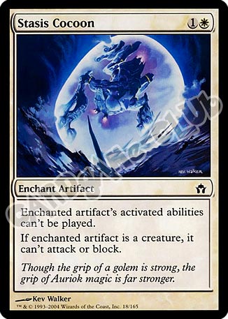 018 / 165 Stasis Cocoon comune (EN) -NEAR MINT-