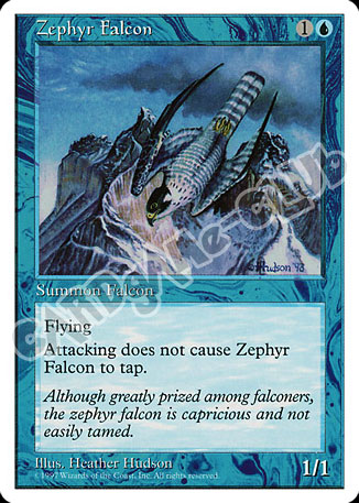 Zephyr Falcon comune (EN) -NEAR MINT-