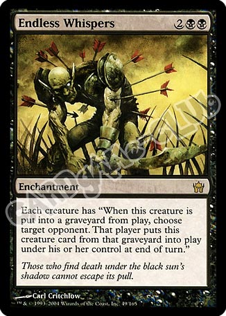 049 / 165 Endless Whispers rara (EN) -NEAR MINT-