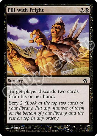 050 / 165 Fill with Fright comune (EN) -NEAR MINT-