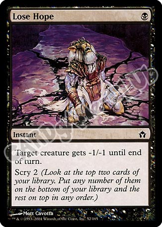 052 / 165 Lose Hope comune (EN) -NEAR MINT-