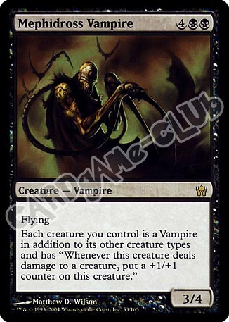 053 / 165 Mephidross Vampire rara (EN) -NEAR MINT-