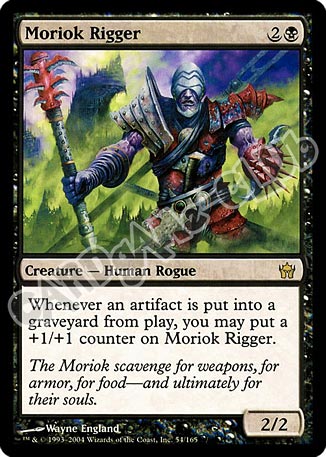 054 / 165 Moriok Rigger rara (EN) -NEAR MINT-