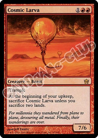 063 / 165 Cosmic Larva rara (EN) -NEAR MINT-