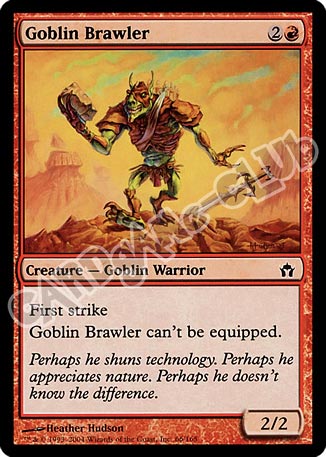 066 / 165 Goblin Brawler comune (EN) -NEAR MINT-