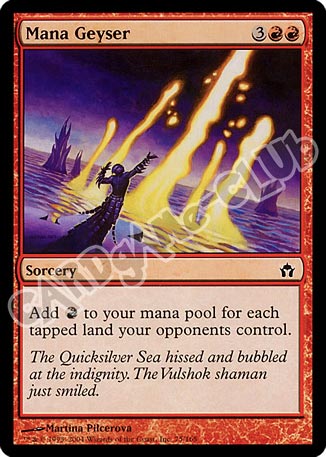 075 / 165 Mana Geyser comune (EN) -NEAR MINT-