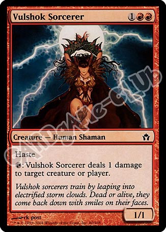 080 / 165 Vulshok Sorcerer comune (EN) -NEAR MINT-