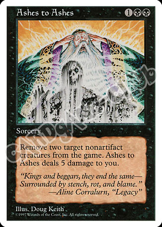 Ashes to Ashes non comune (EN) -NEAR MINT-