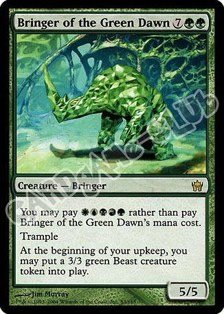 083 / 165 Bringer of the Green Dawn rara (EN) -NEAR MINT-
