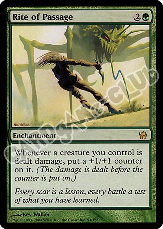 091 / 165 Rite of Passage rara (EN) -NEAR MINT-