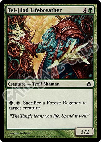 096 / 165 Tel-Jilad Lifebreather comune (EN) -NEAR MINT-