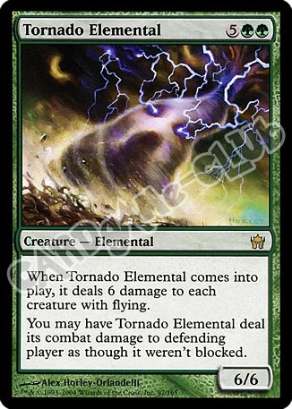 097 / 165 Tornado Elemental rara (EN) -NEAR MINT-