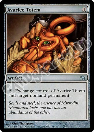 104 / 165 Avarice Totem non comune (EN) -NEAR MINT-