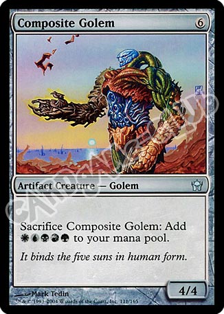 111 / 165 Composite Golem non comune (EN) -NEAR MINT-